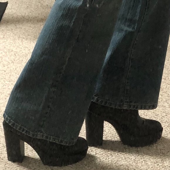 NWT 100% Cotton Calvin Klein Flare Jeans - Picture 3 of 9